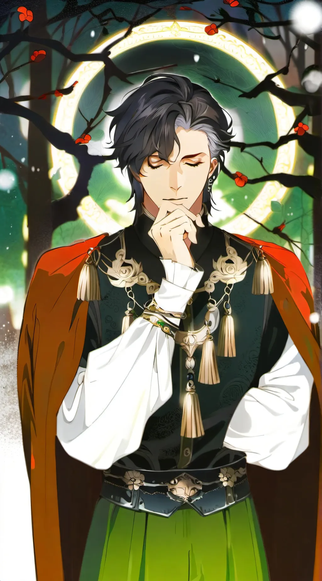 ai character: Gyomei  background