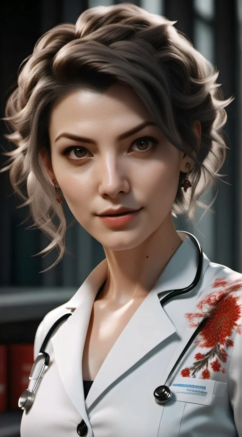 ai character: doctor lina background
