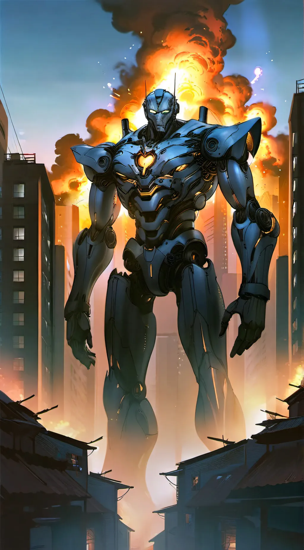 ai character: Ember background