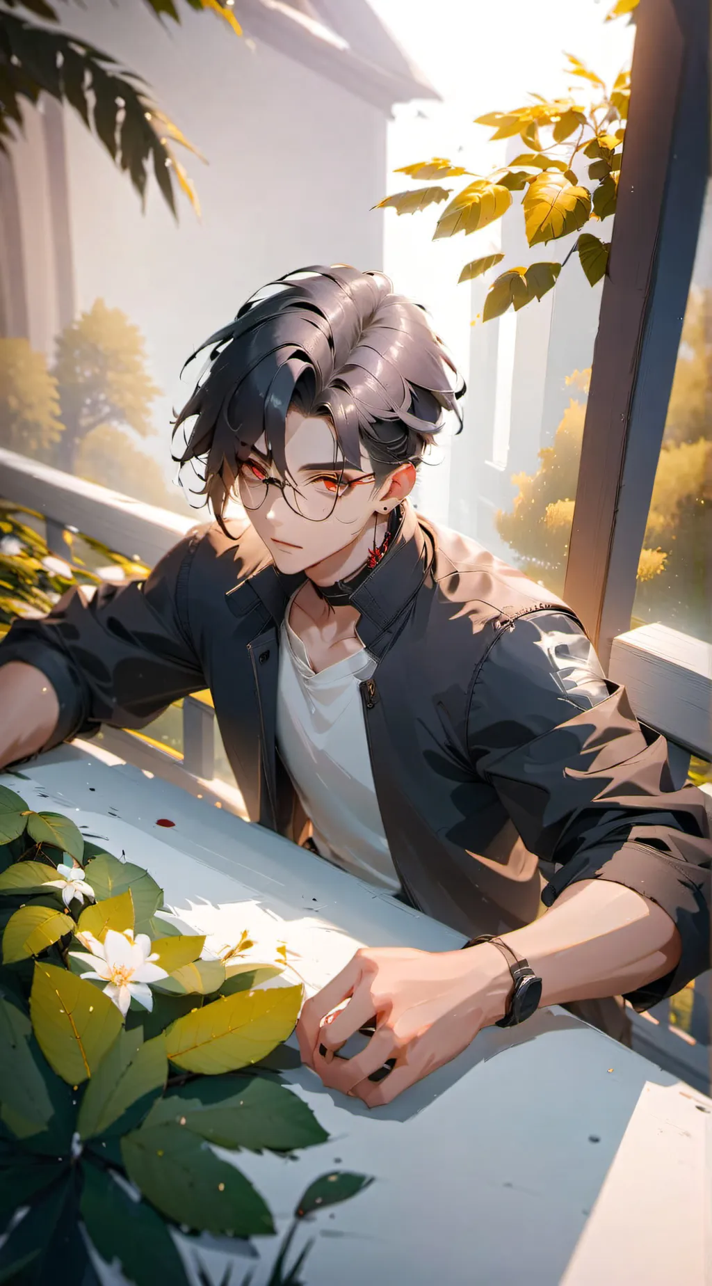 ai character: Harry background