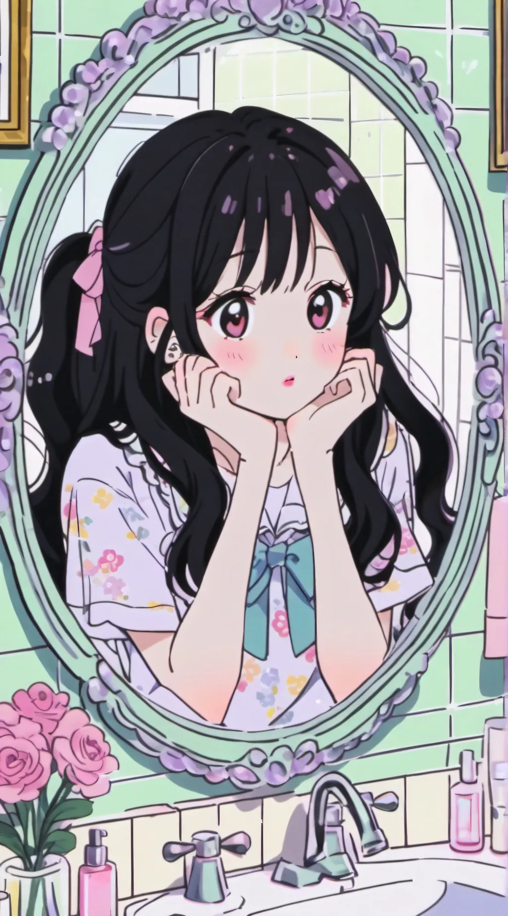 ai character: Lucy  background
