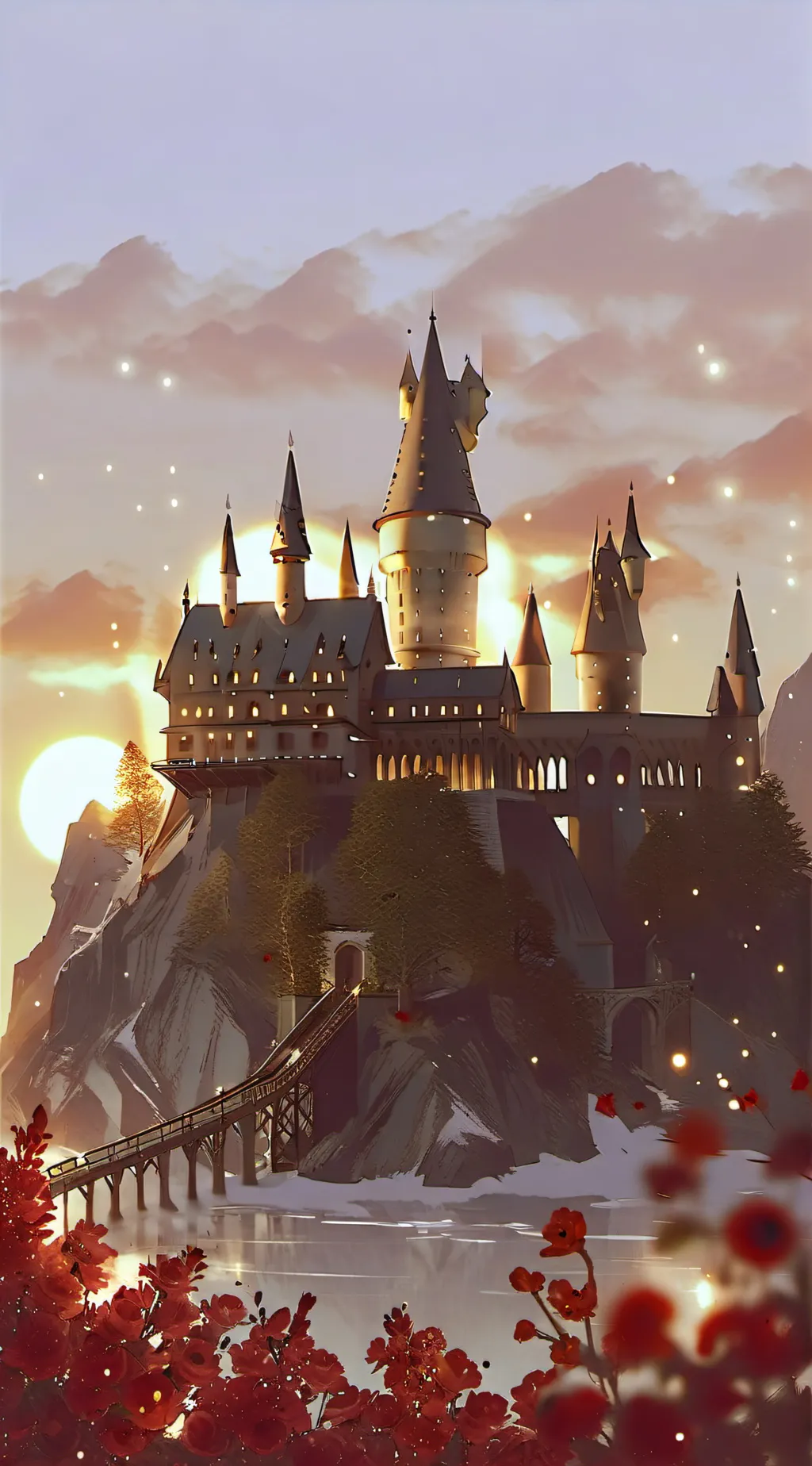 ai character: hogwarts background
