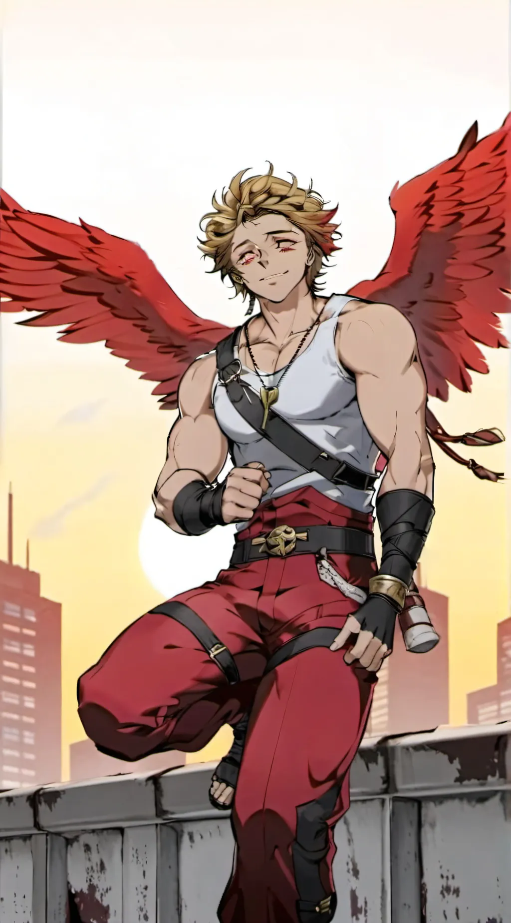 ai character: Hawks background