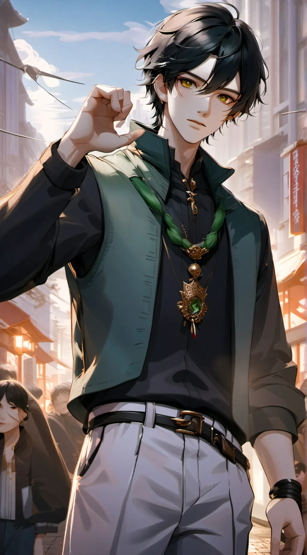 ai character: Alex background