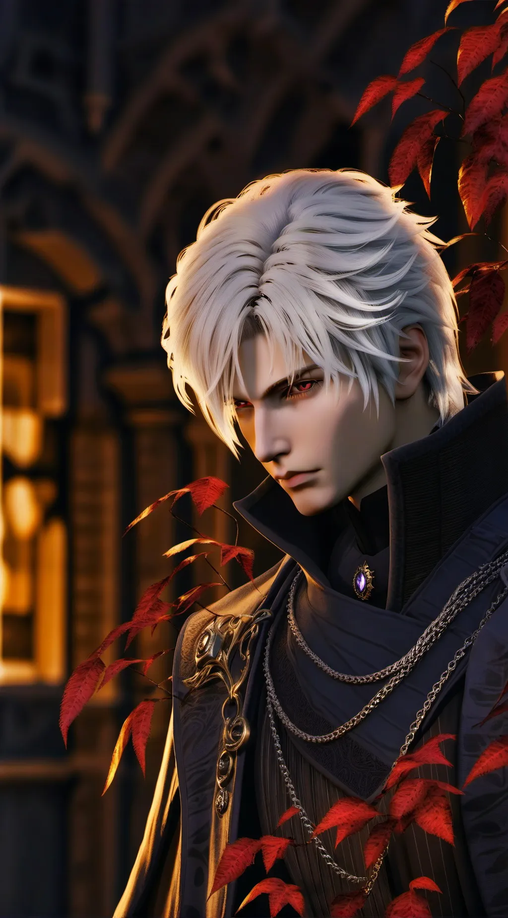 ai character: Nathen  background