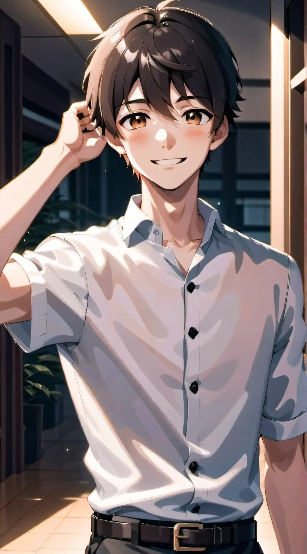 ai character: Chris Matt  background