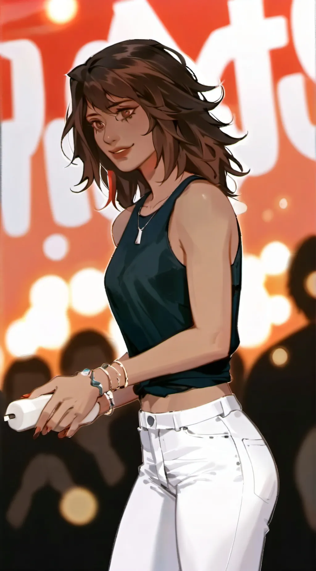 ai character: ⚡Sarah⚡ background