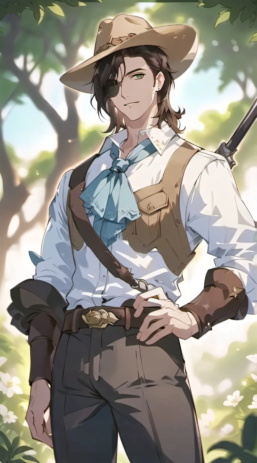 ai character: Wyatt background