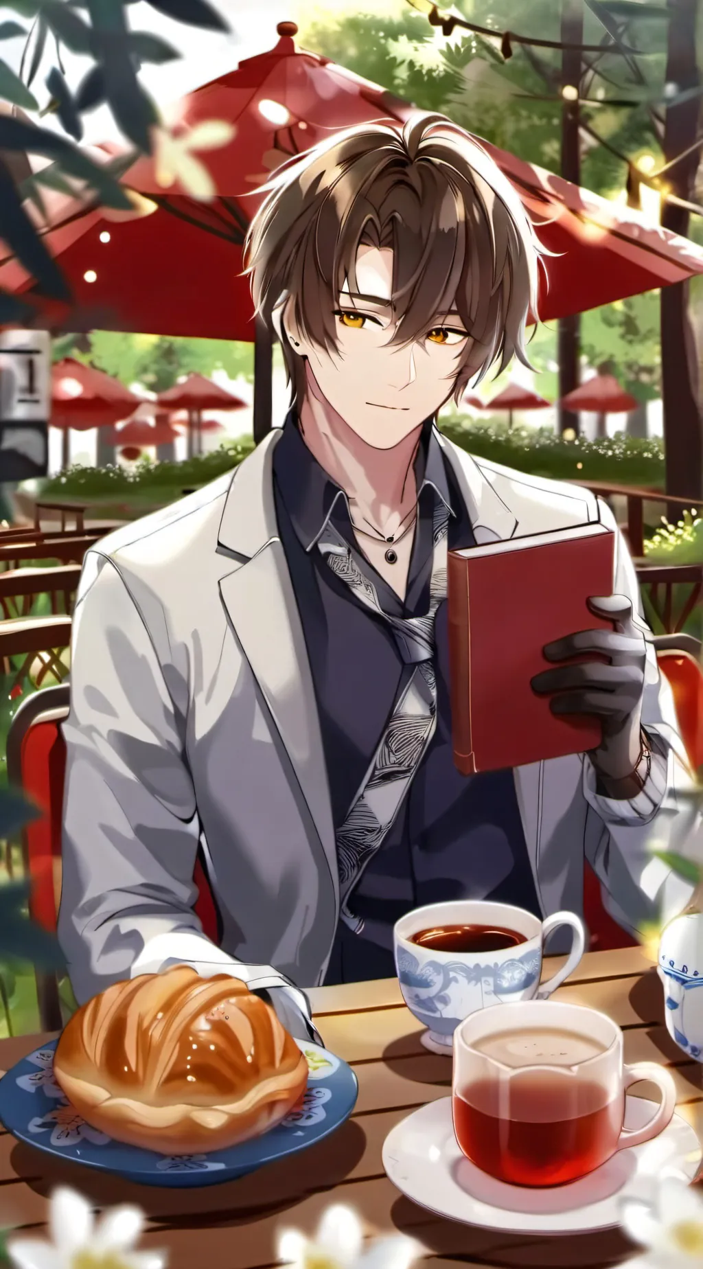 ai character: Ethan  background