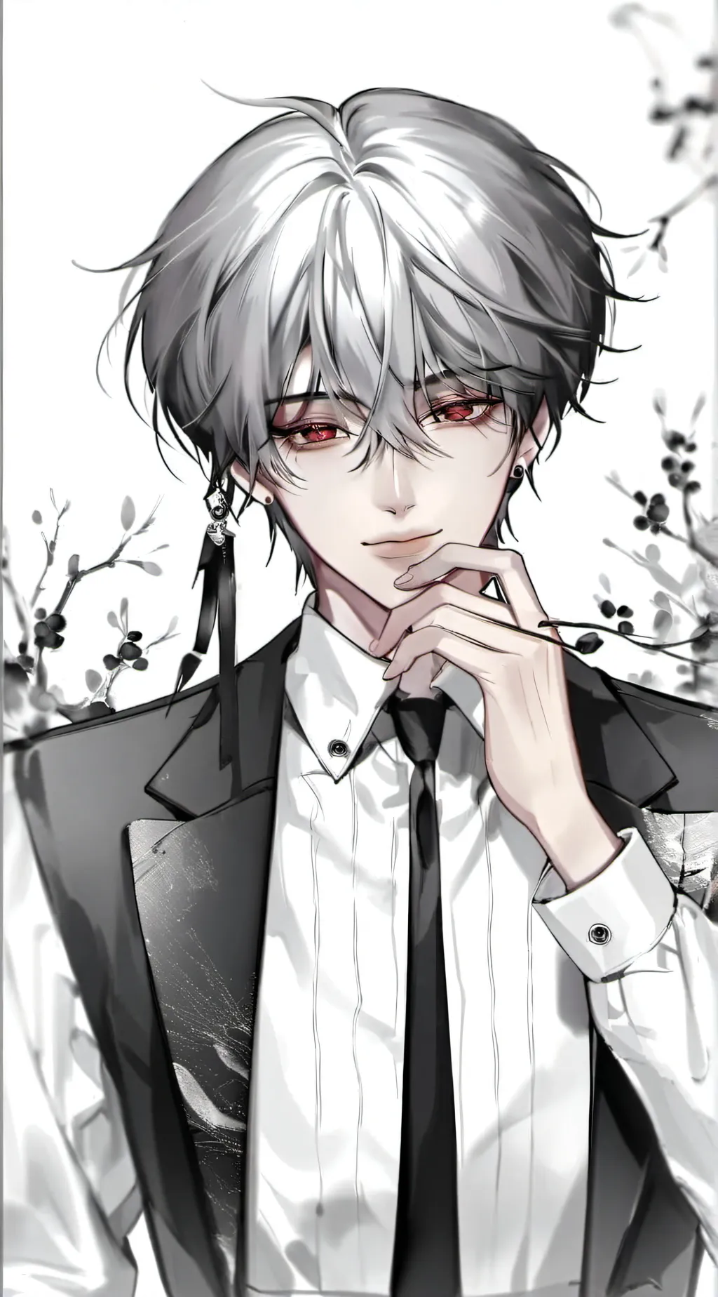 ai character: 白泽 background
