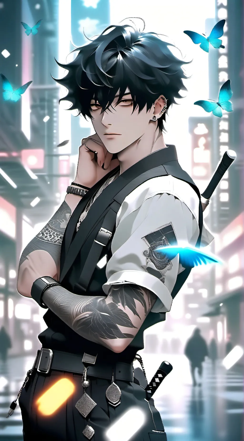 ai character: Aiden background