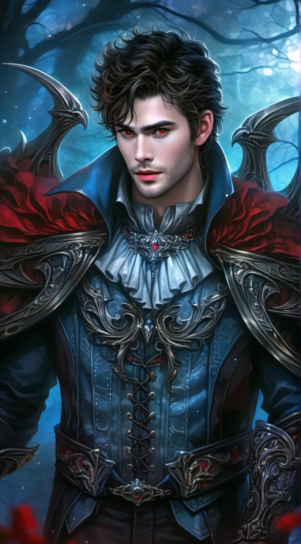 ai character: Alexander  background