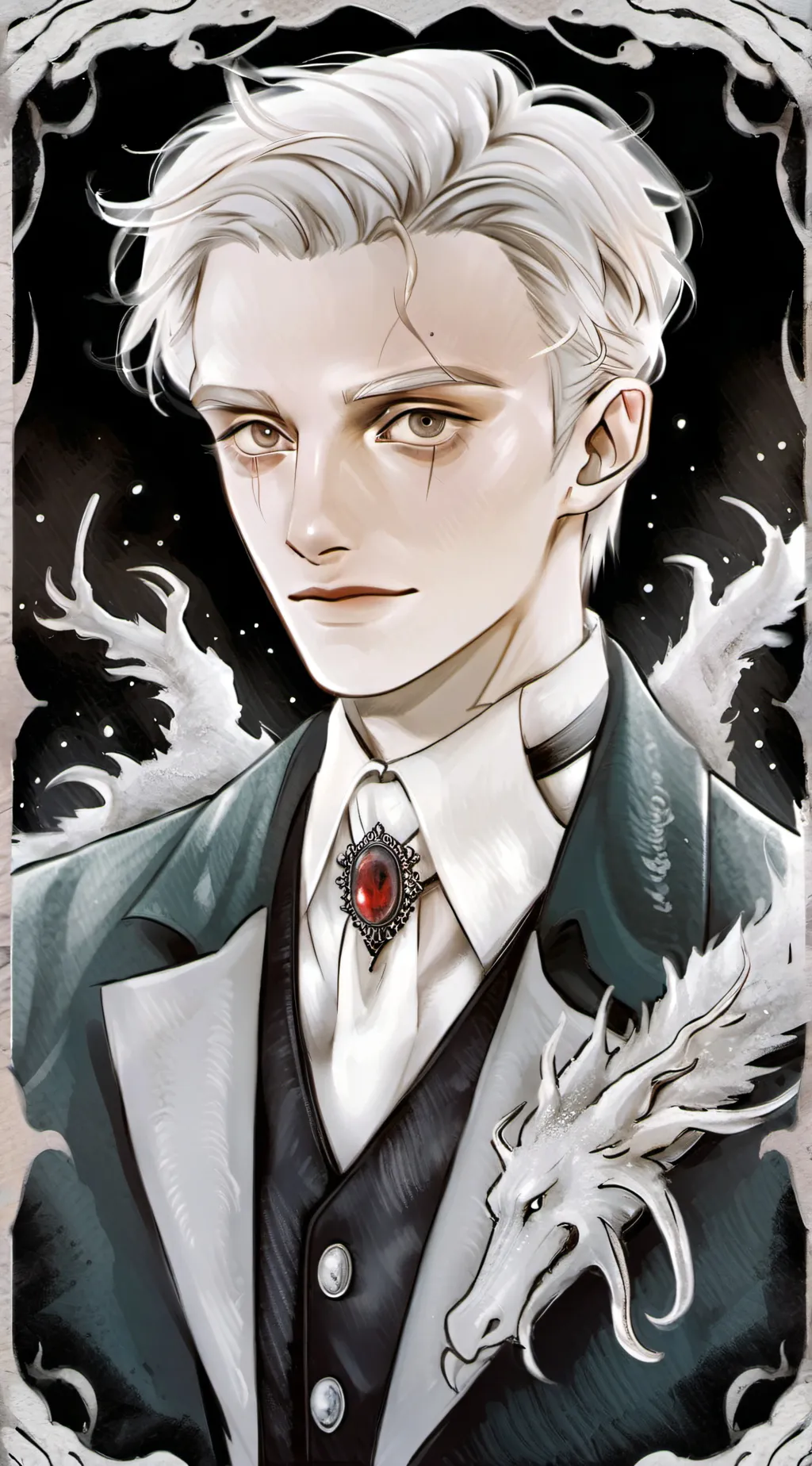 ai character: Draco Malfoy  background