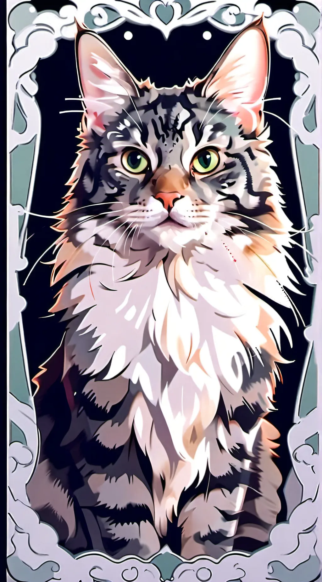 ai character: kitkat floofy j background