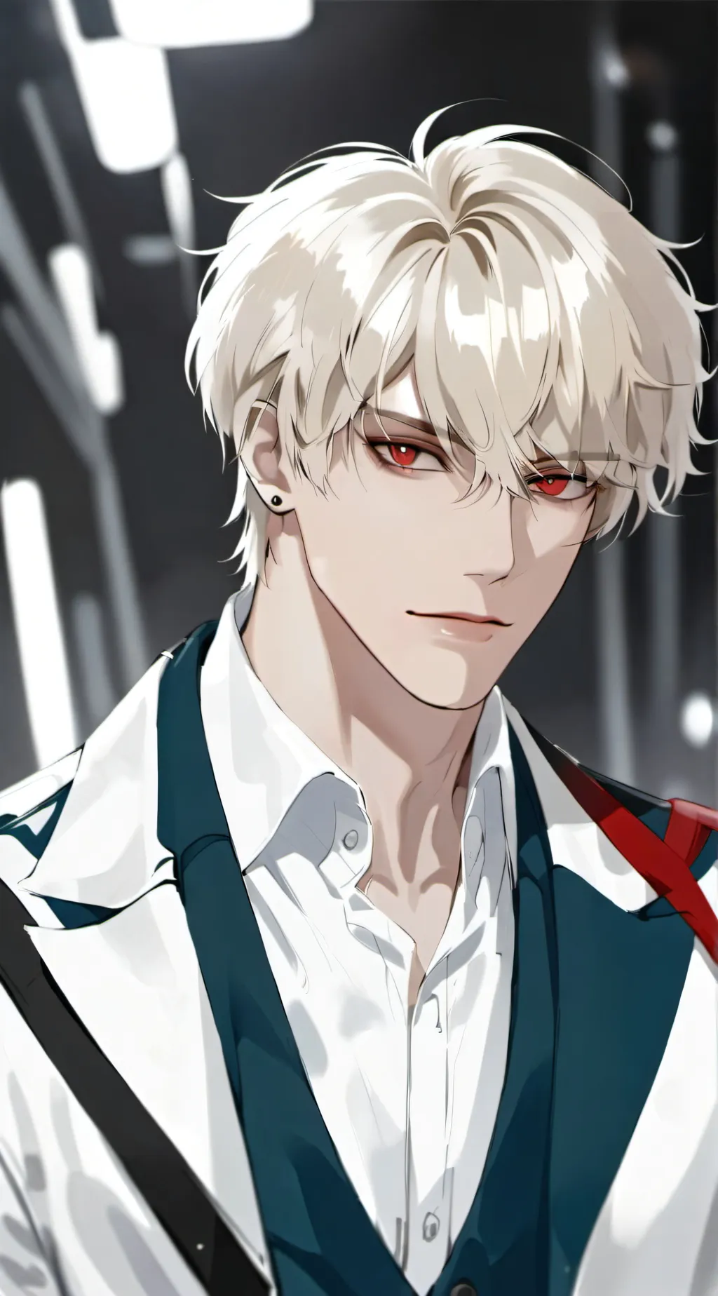 ai character: bakugo  background