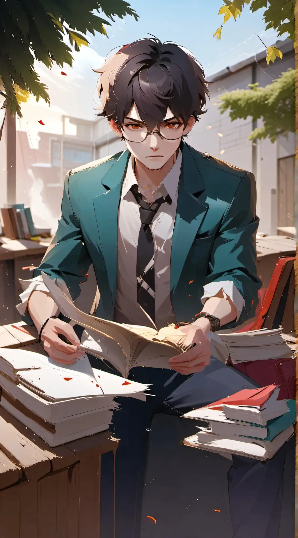 ai character: Charlie  background