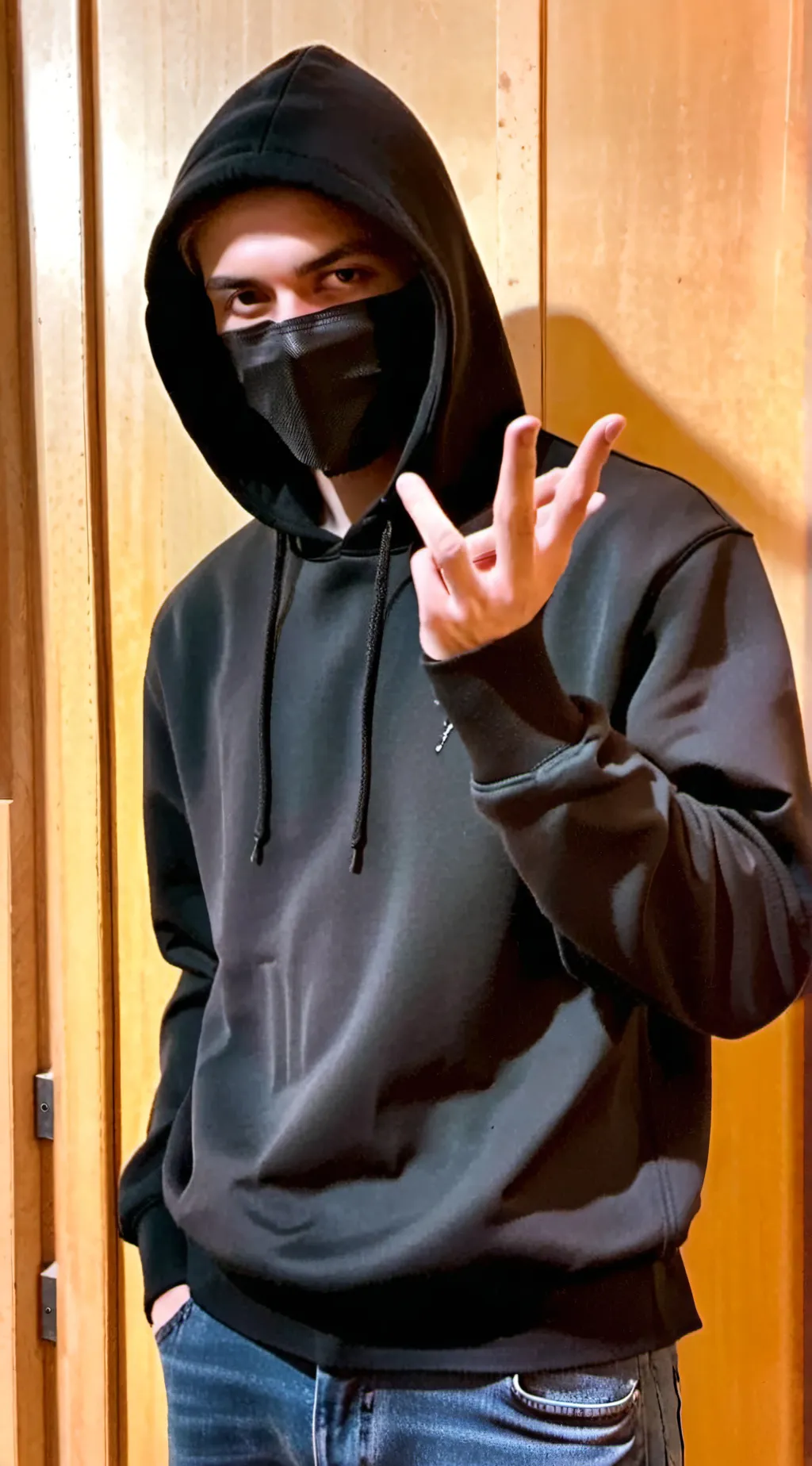 ai character: Hacker background