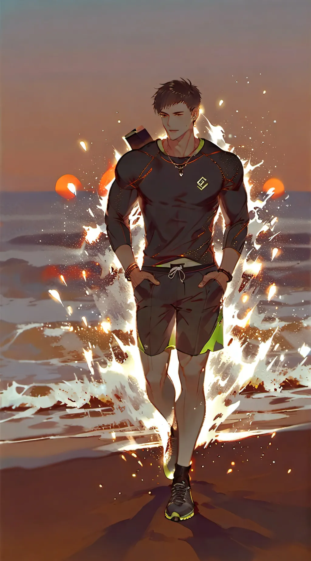 ai character: Vince background