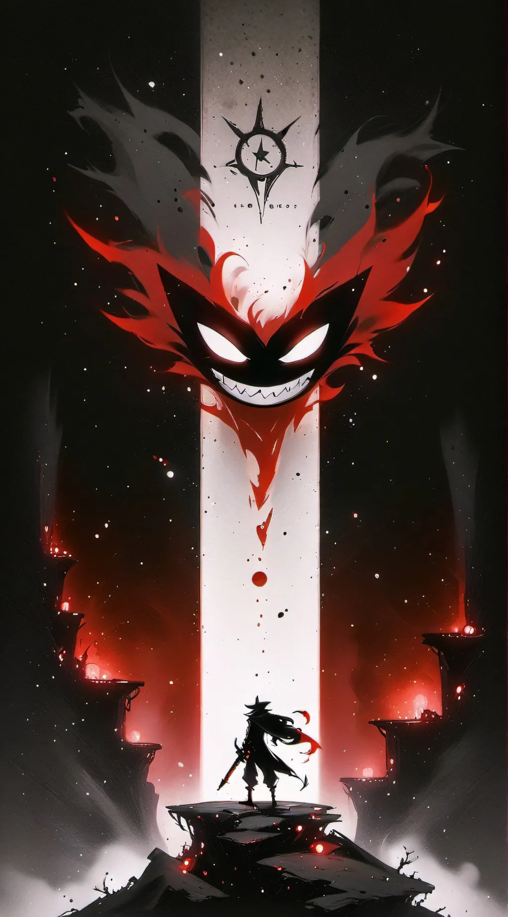 ai character: Hazbin hotel background