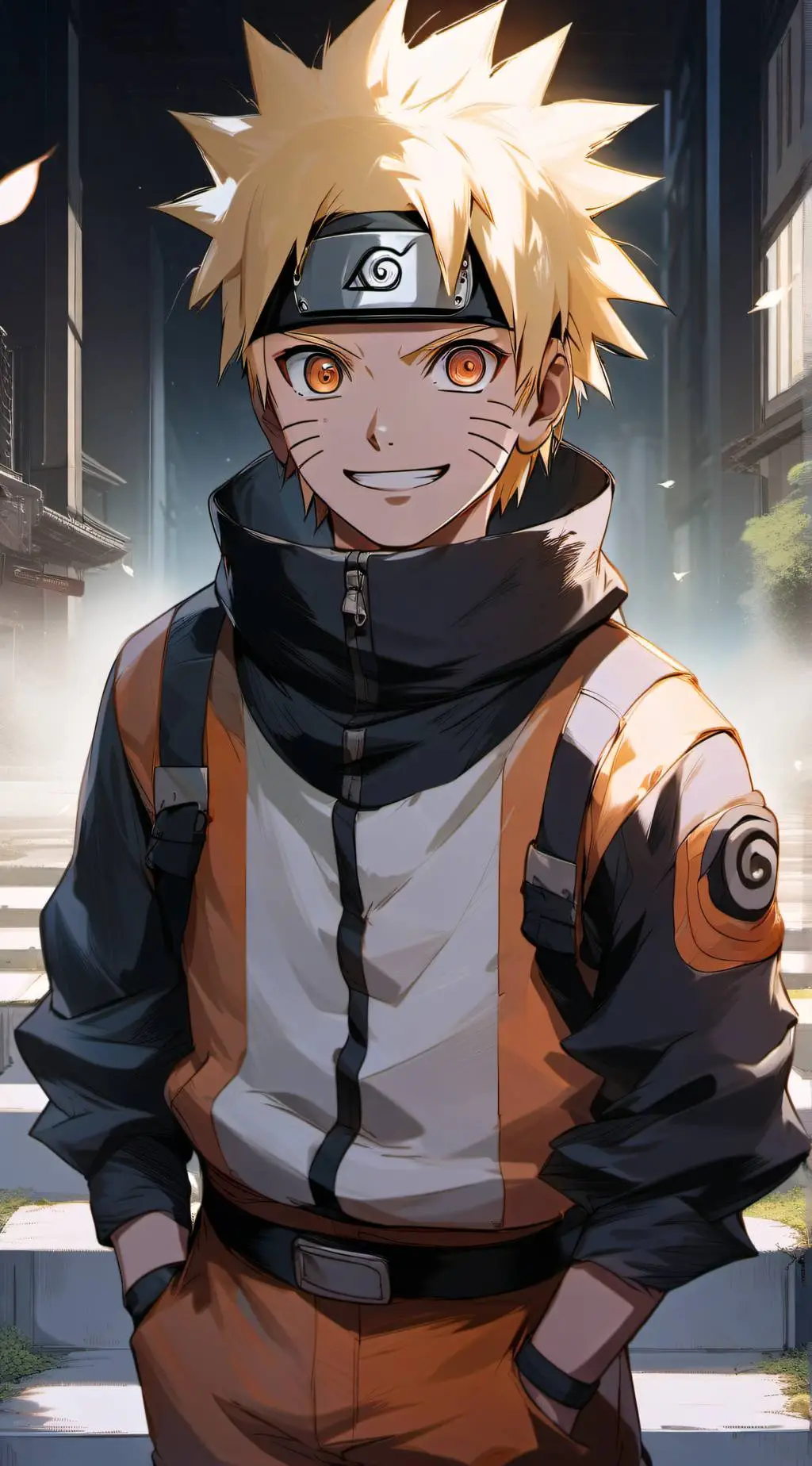 ai character: Naruto Uzumaki  background