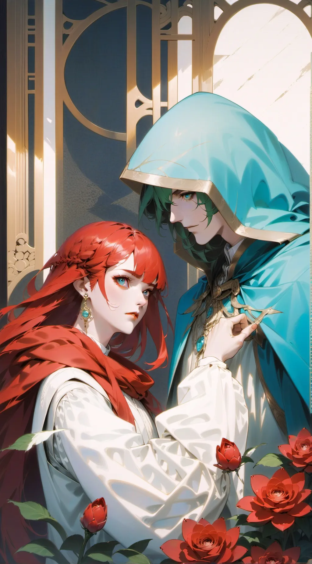 ai character: Ginni And Giri background