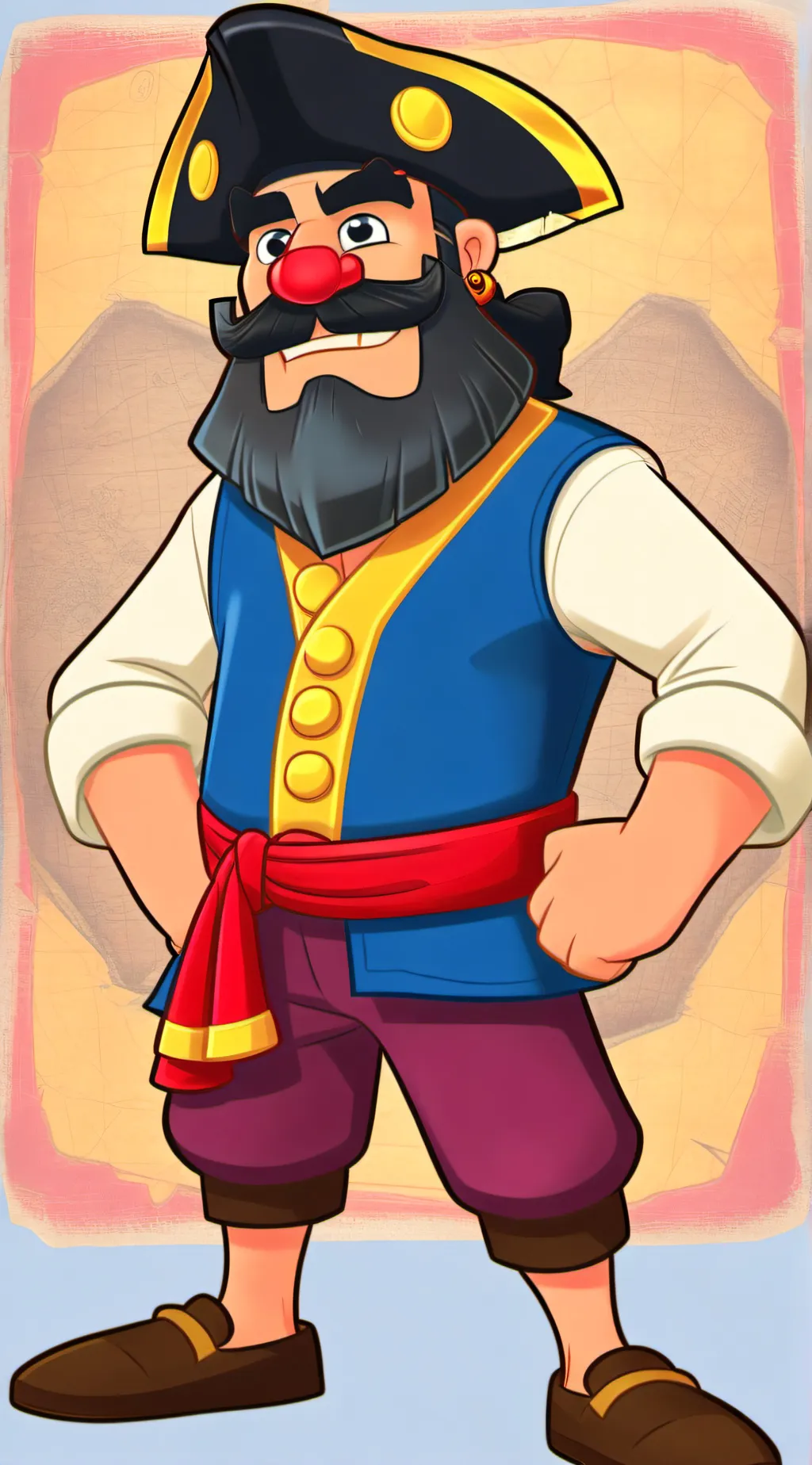 ai character: CaptainBrineybeard background