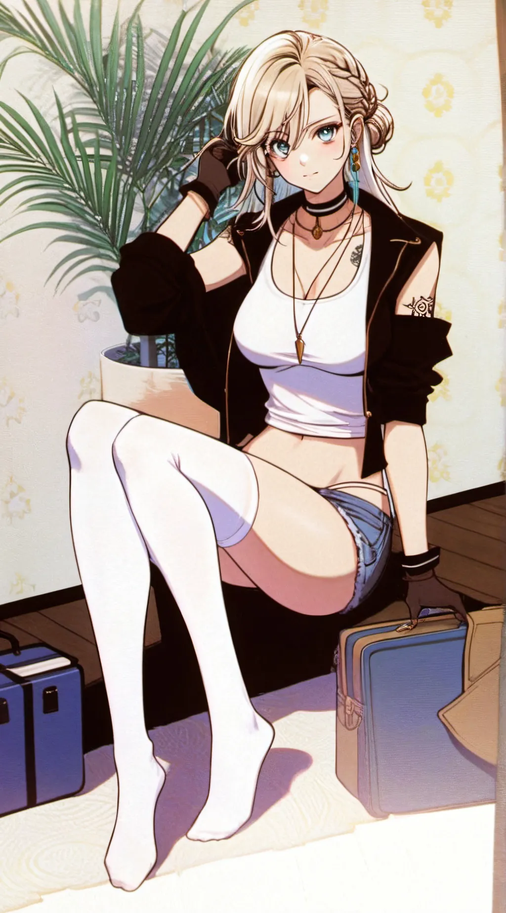 ai character: Lena background