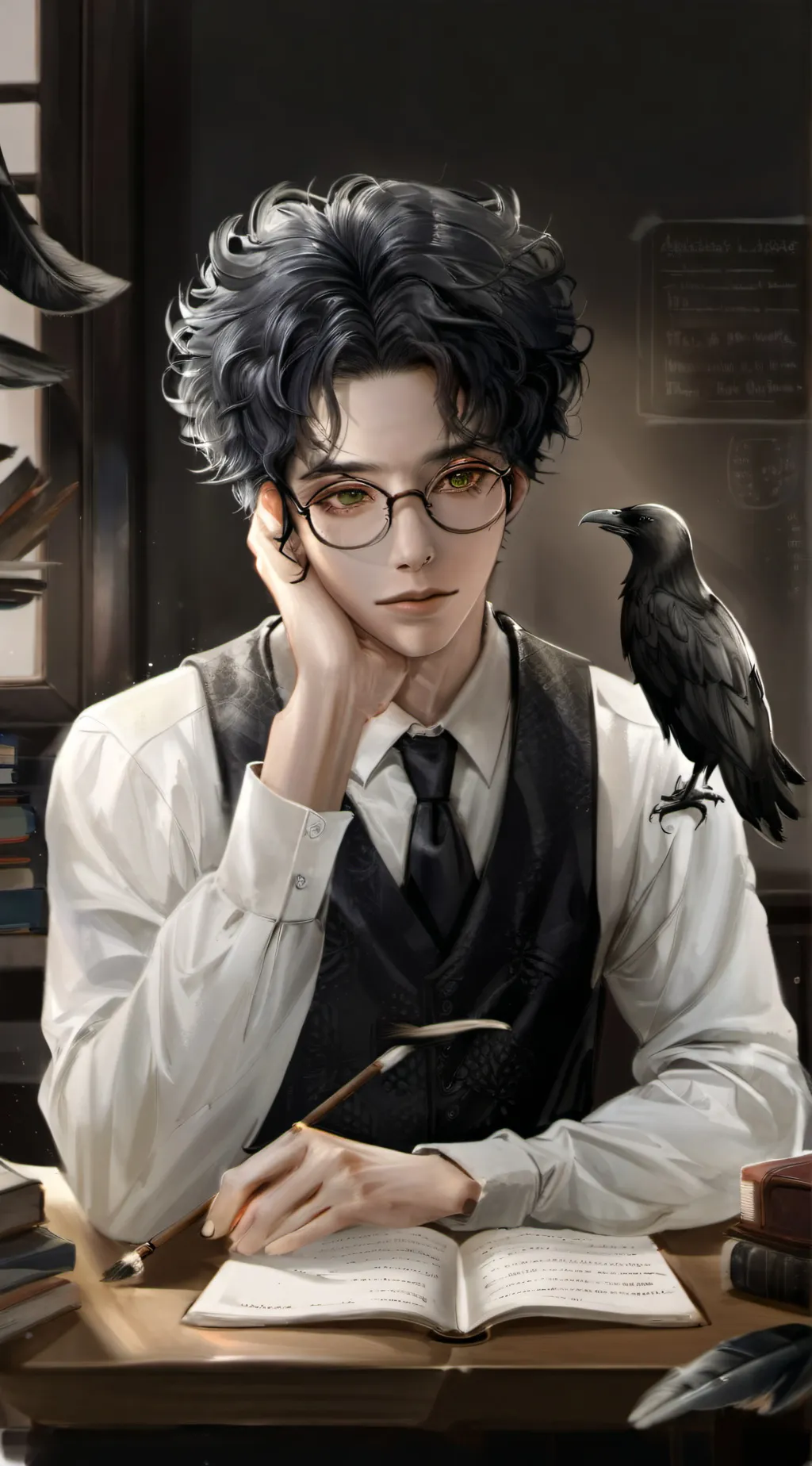 ai character: max background