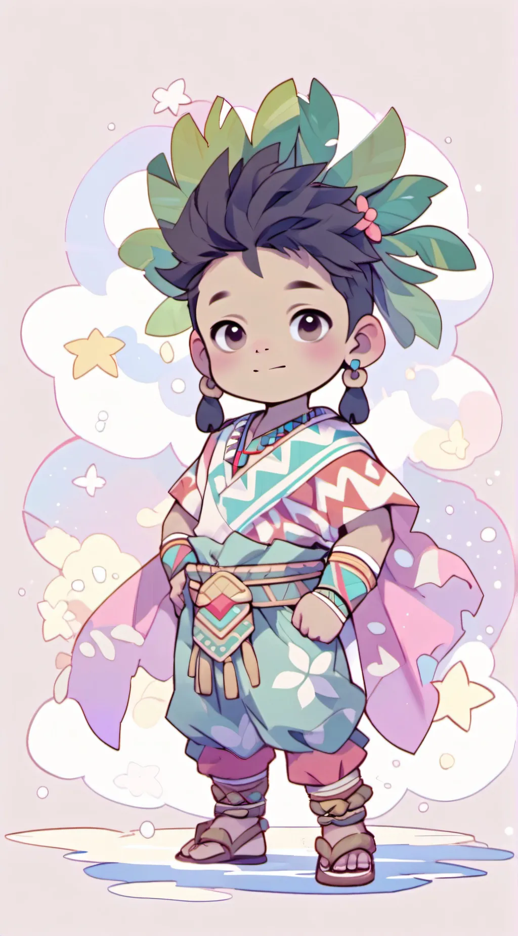 ai character: maui background