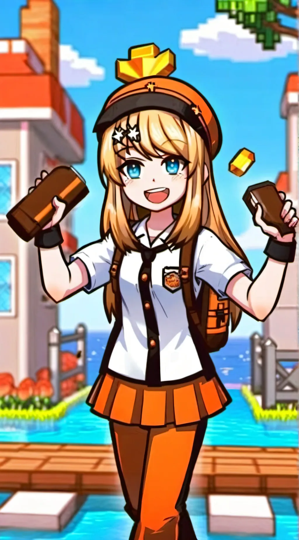 ai character: Ella background