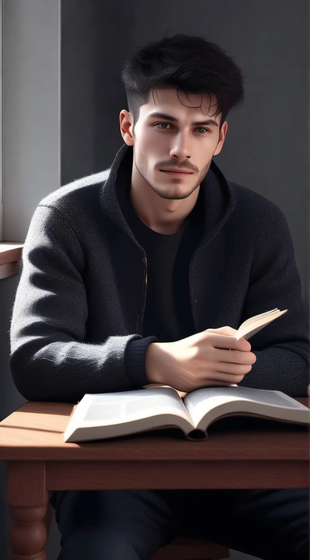 ai character: Ethan background