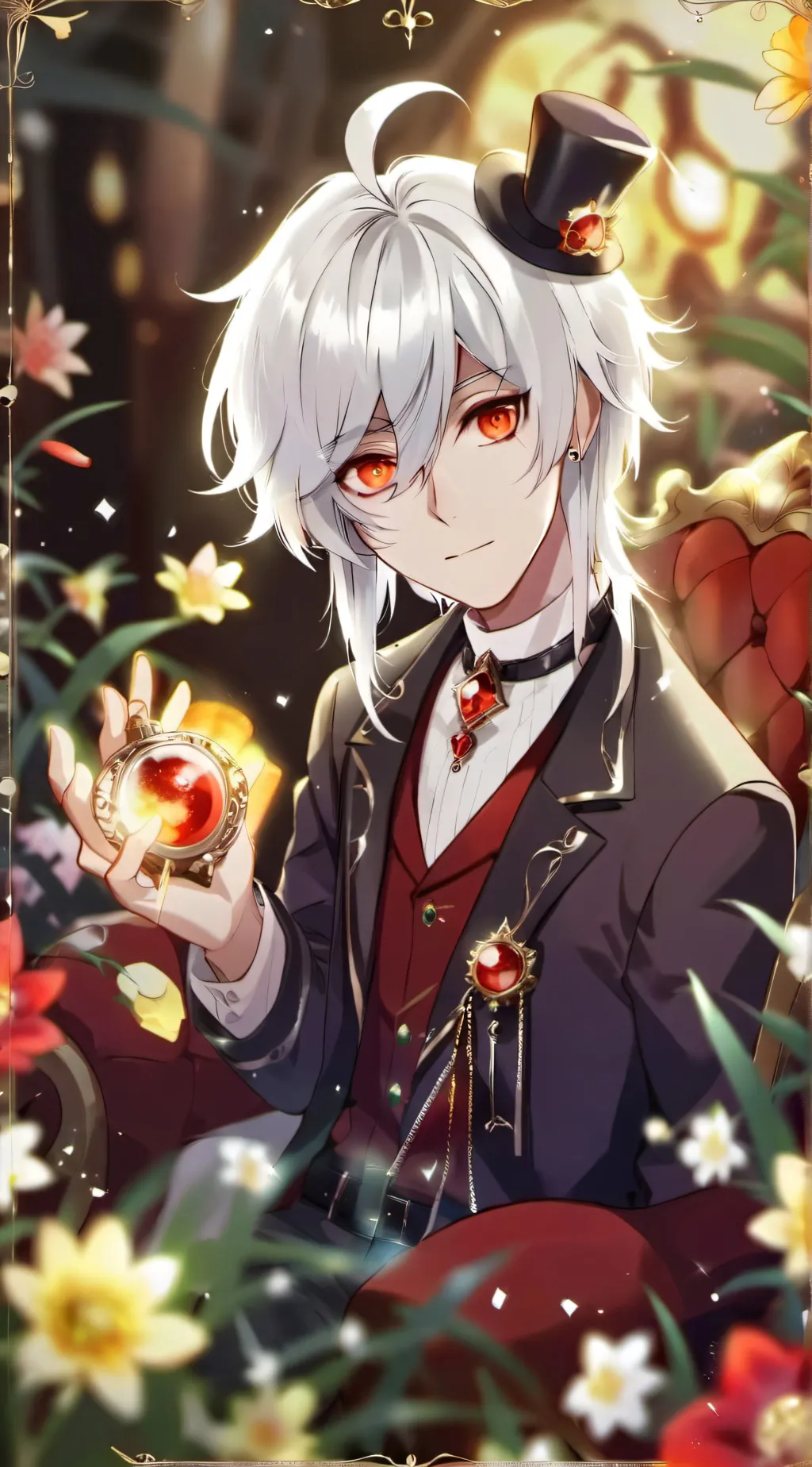 ai character: Charlie m background