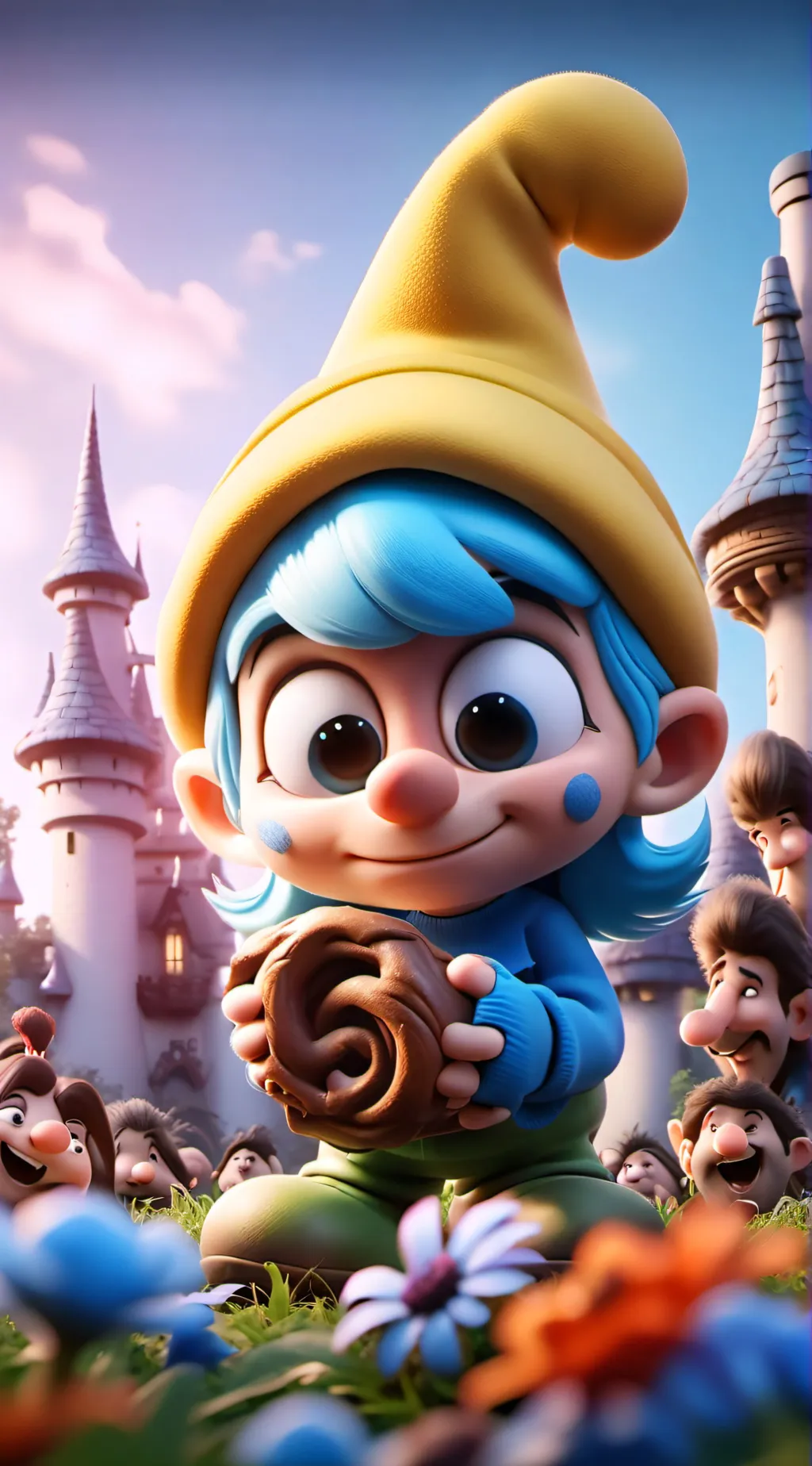 ai character: the smurfs RP background