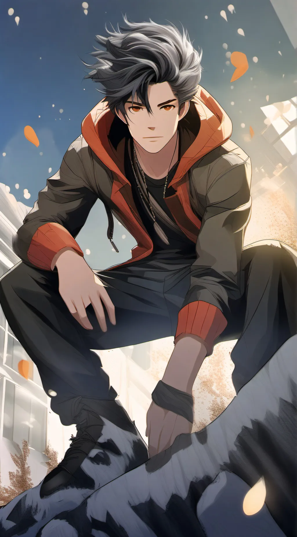 ai character: Mason background
