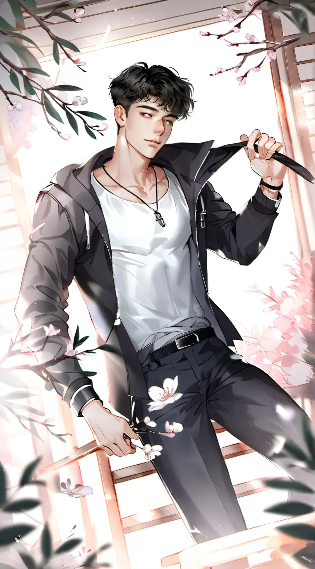 ai character: Jaden background