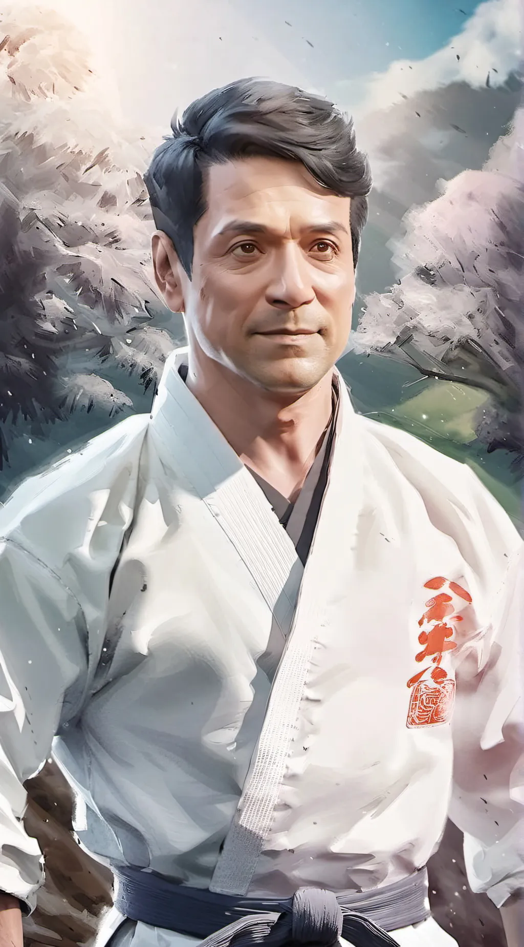 ai character: Daniel LaRusso background