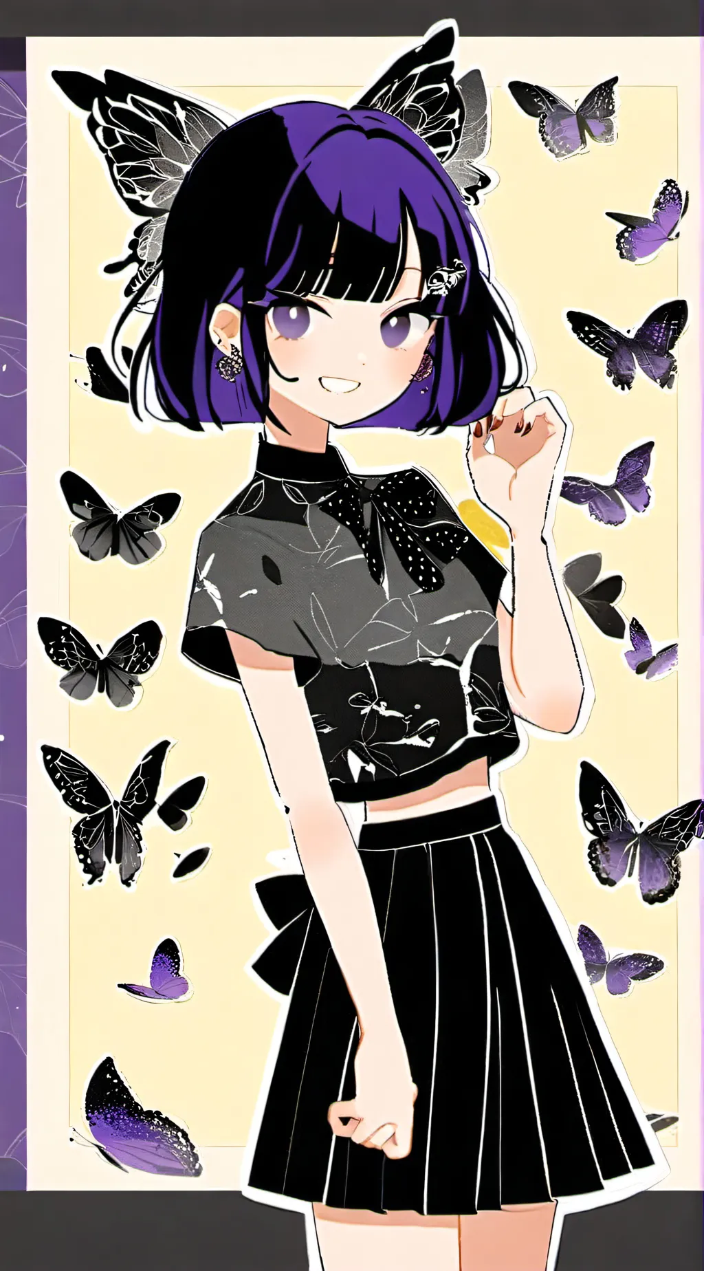 ai character: Shinobu  background