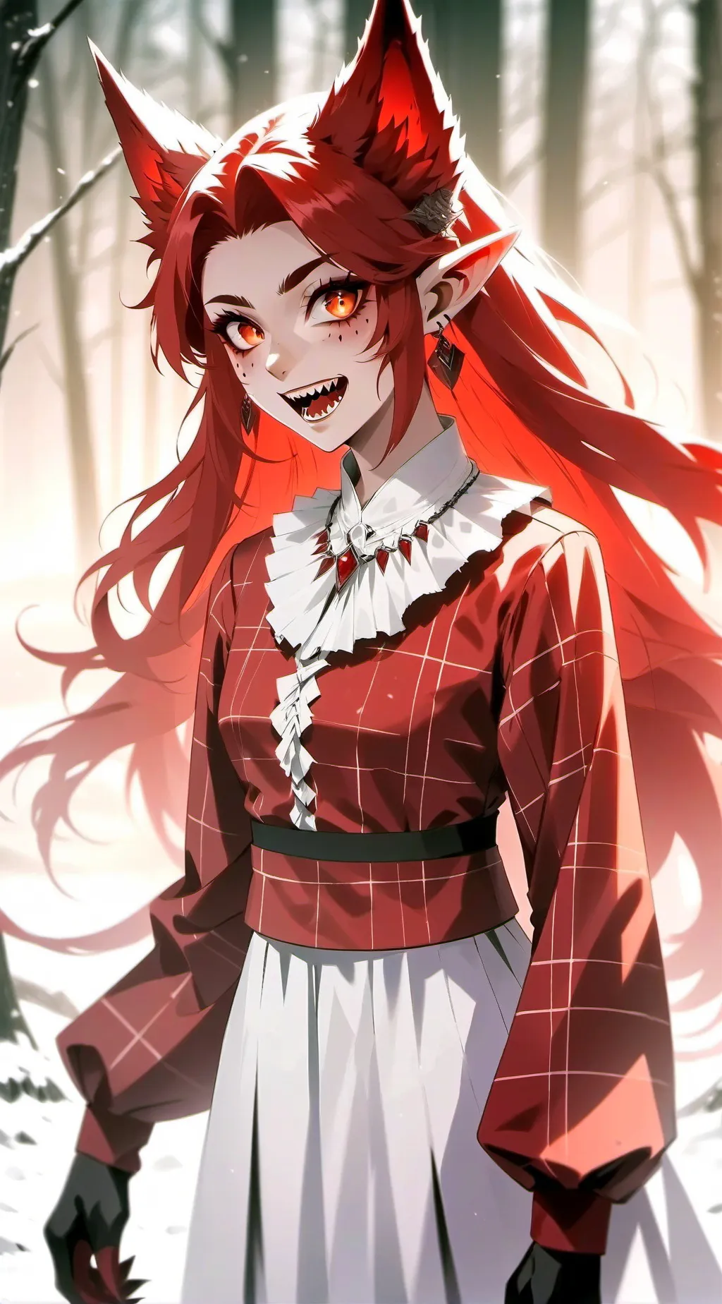 ai character: ashley ♡ background