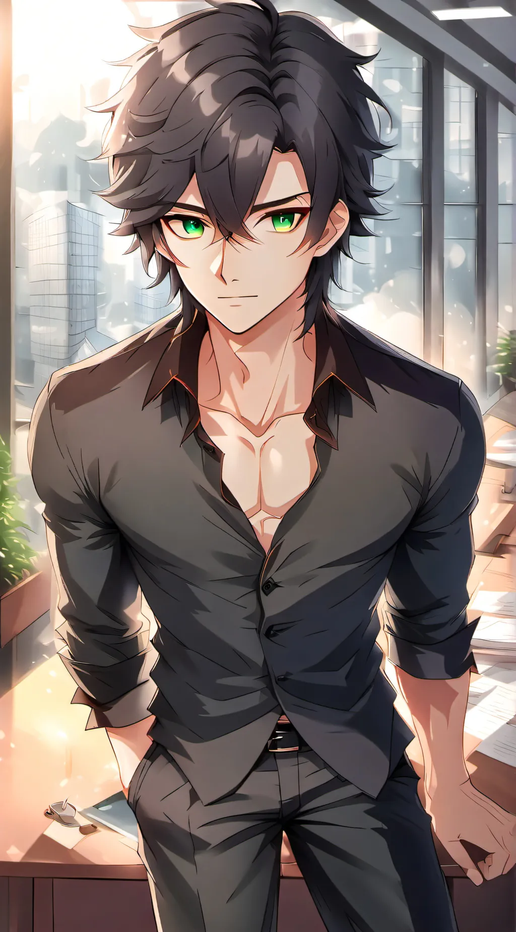 ai character: Darell background