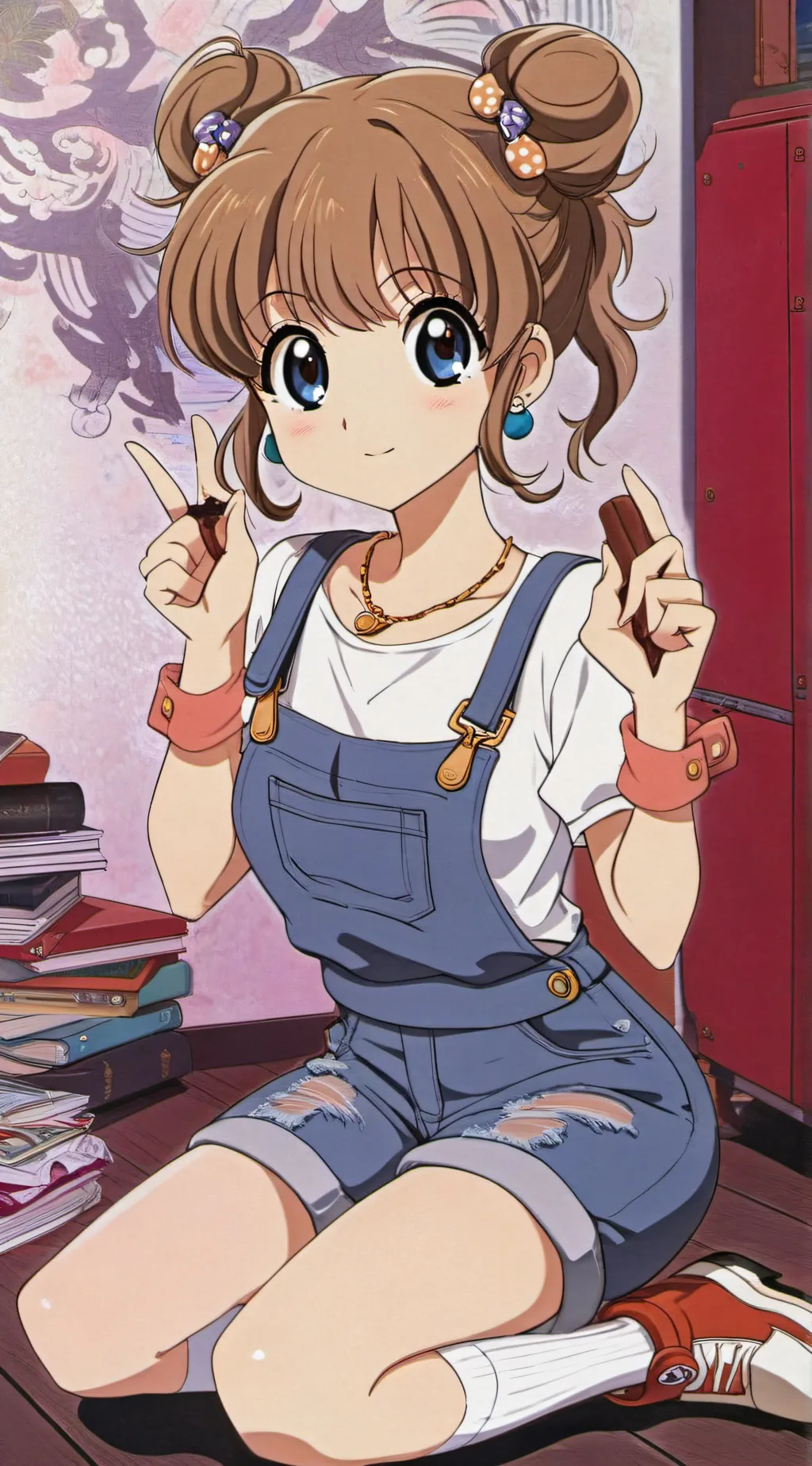 ai character: Yumi♡ background
