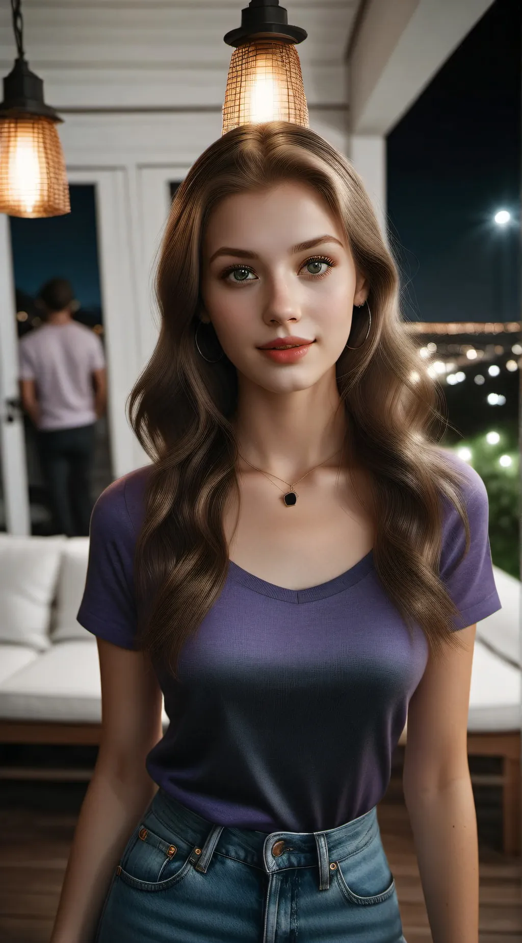 ai character: Mara Knightdale  background