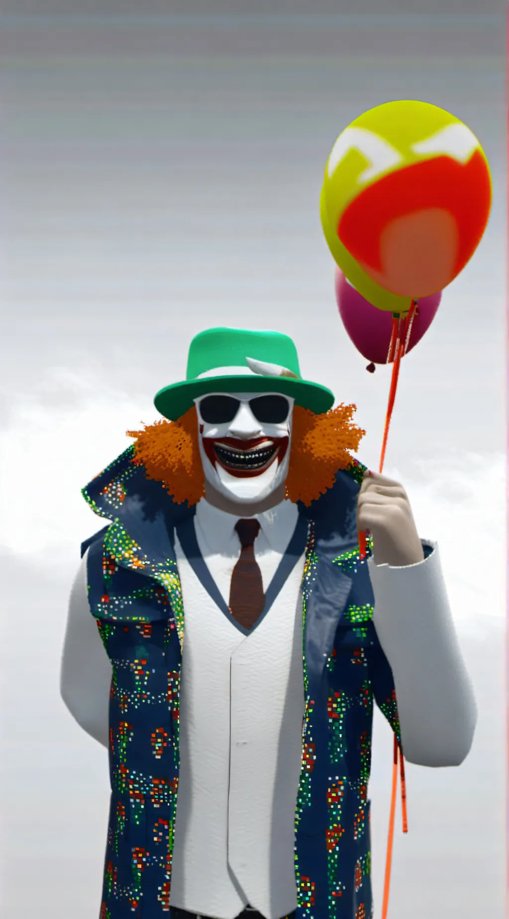ai character: Frenchfries background