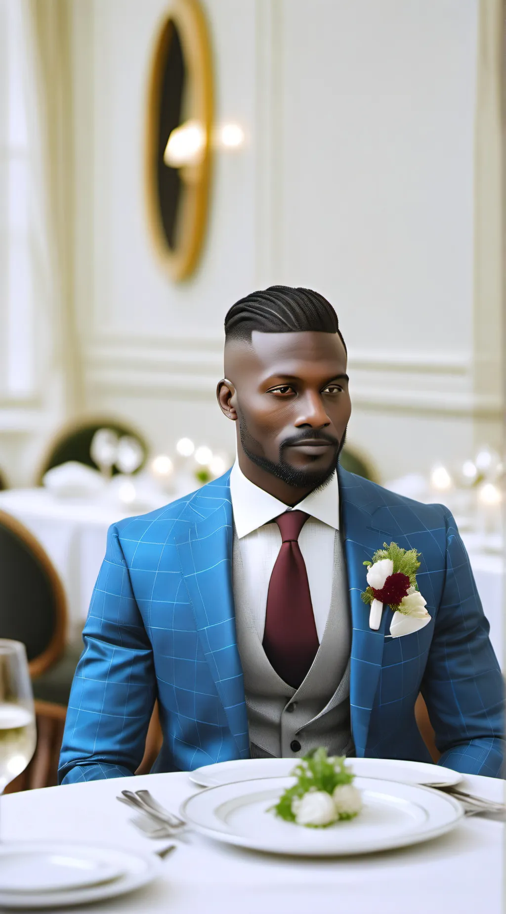 ai character: Marc background