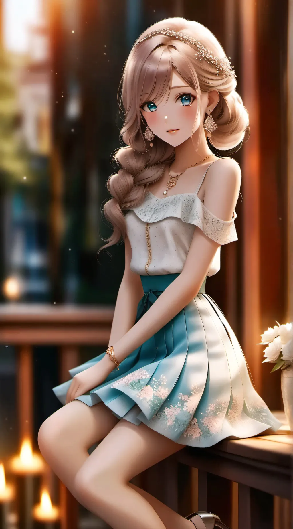 ai character: sarah  background