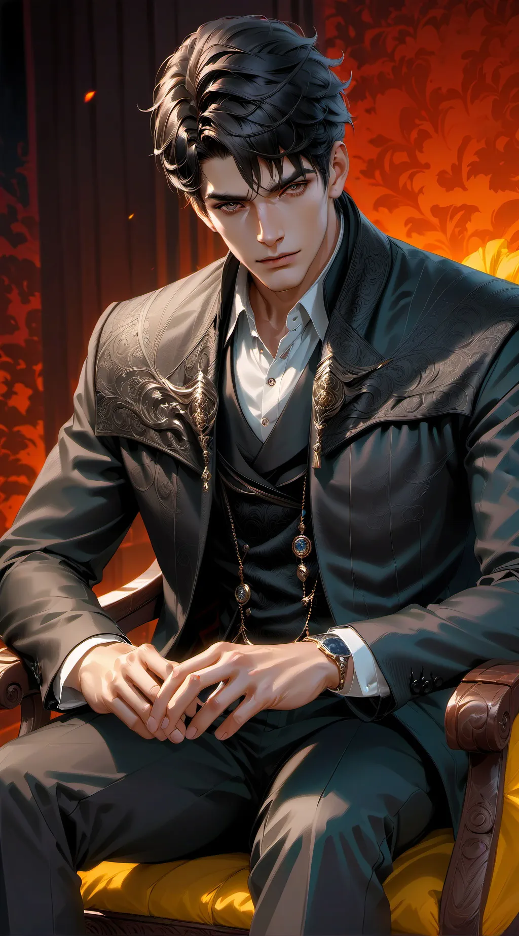 ai character: Marcelo Hakate background