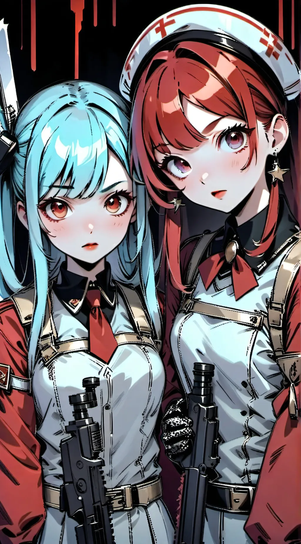 ai character: Miku x Asteria background