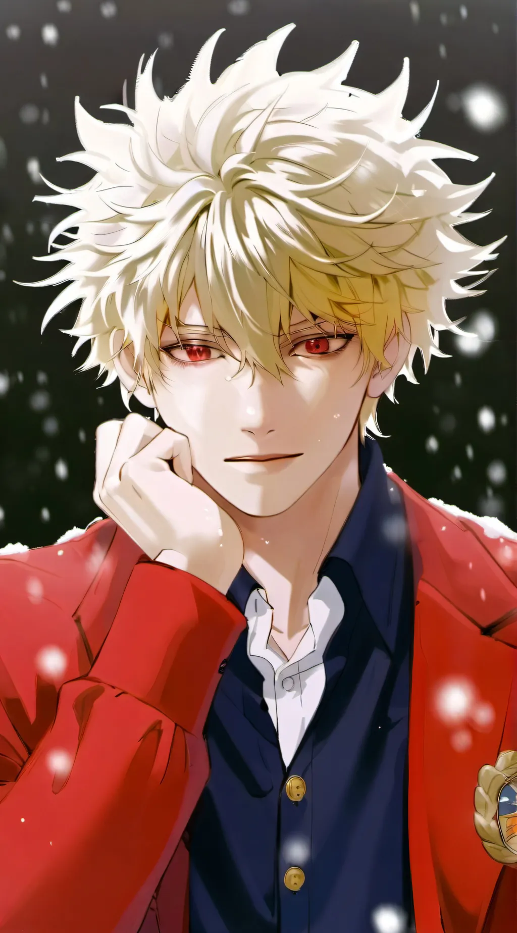 ai character: katsuki bakugo background