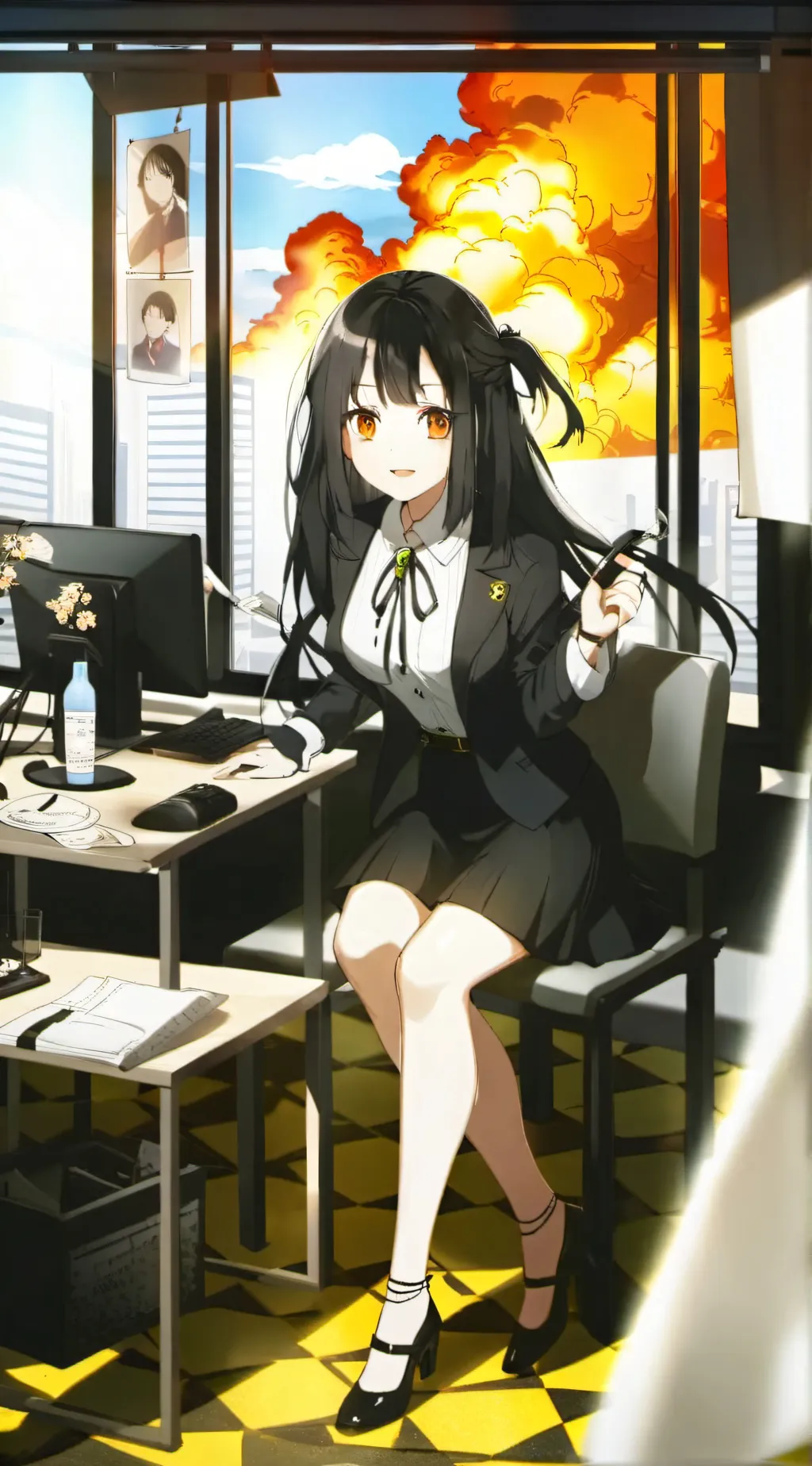 ai character: your crush abby background