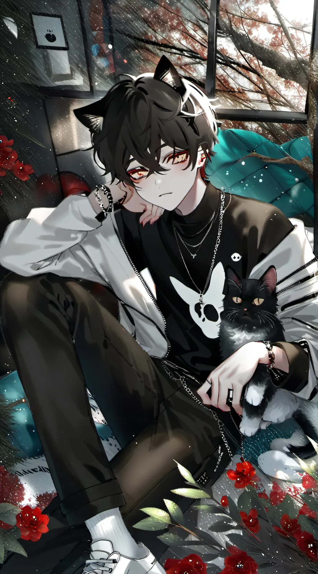 ai character: Leo background
