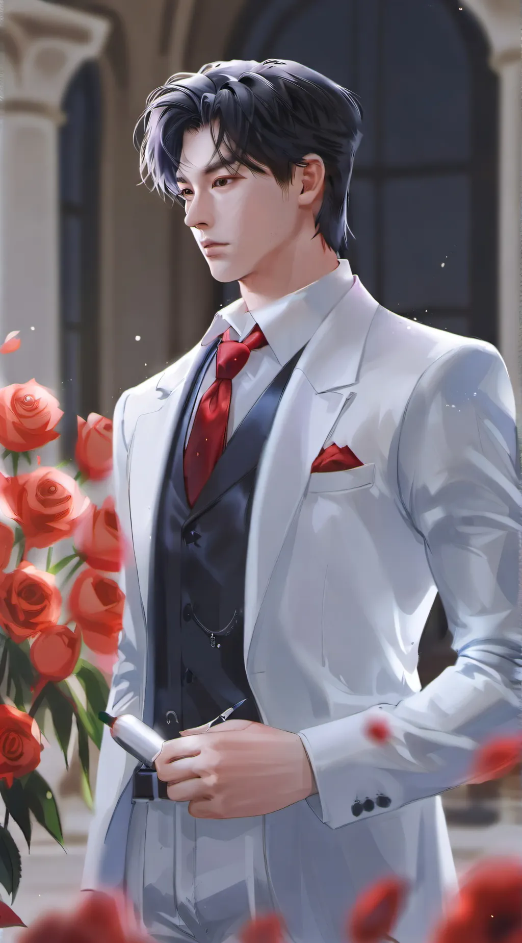 ai character: Logan  background